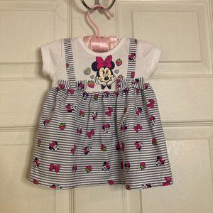 Disney Minney Mouse with bow accents dress